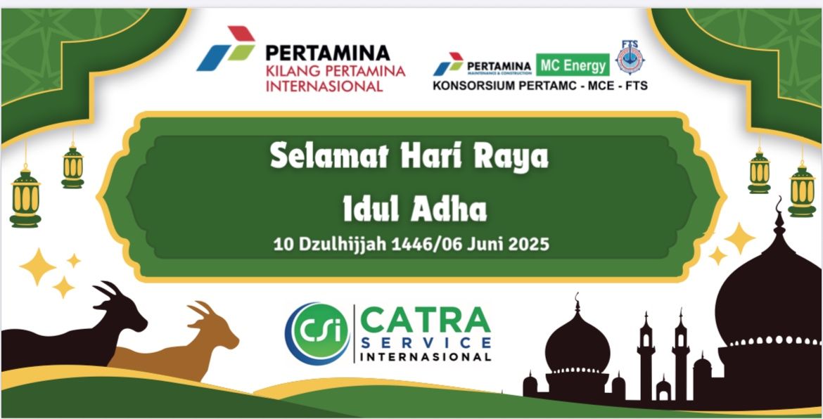 Selamat Hari Raya Idul Adha 1446H.